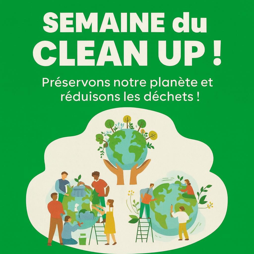 🌍 Semaine du Clean Up ! 🌍