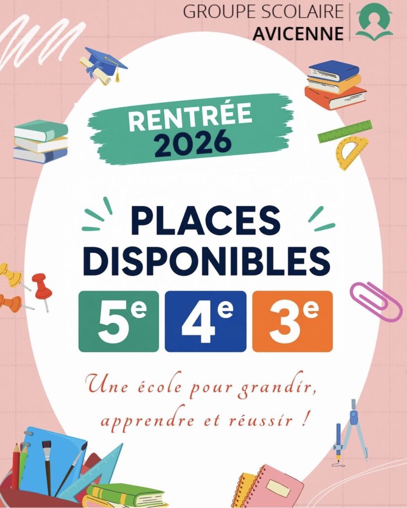 📚✨ Rentrée 2026 : dernières places disponibles ! ✨📚